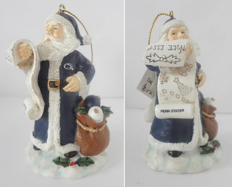 2015 Naughty Nice List Santa Ornament | Penn State
COL, OldProduct, Penn State Nittany Lions, PSU
The Memory Company