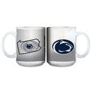 15OZ MUG WHT SOM PENN STATE COL, OldProduct, Penn State Nittany Lions, PSU 888966404847 $14