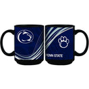 15oz Dynamic Style Black Mug | Penn State University COL, CurrentProduct, Drinkware_category_All, Penn State Nittany Lions, PSU 888966971943 $15.49