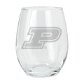 15oz Etched Stemless Tumbler | Purdue Boilermakers COL, CurrentProduct, Drinkware_category_All, PUR, Purdue Boilermakers 194207265215 $12.49