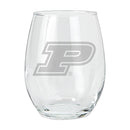 15oz Etched Stemless Tumbler | Purdue Boilermakers COL, CurrentProduct, Drinkware_category_All, PUR, Purdue Boilermakers 194207265215 $12.49