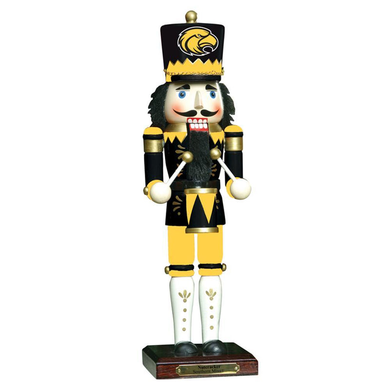 14in Nutcracker 6th Ed - University of Southern Mississippi COL, Holiday_category_All, OldProduct, SOM, Southern Mississippi Golden Eagles 687746452807 $30