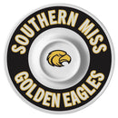 12 Inch Melamine Serving Dip Tray | University of Southern Mississippi COL, OldProduct, SOM, Southern Mississippi Golden Eagles 687746482491 $10