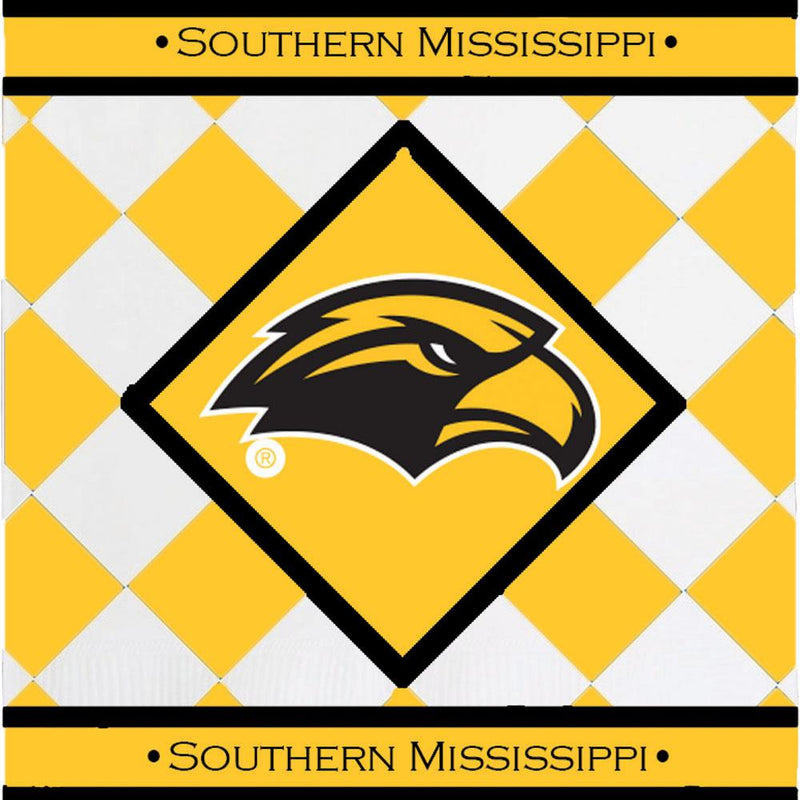 25pk Lunch Napkins - University of Southern Mississippi
COL, OldProduct, SOM, Southern Mississippi Golden Eagles
The Memory Company