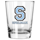 15oz Double Old Fashion Glass | Spelman College Jaguars COL, CurrentProduct, Drinkware_category_All, SPE, Spelman College Jaguars  $13.49