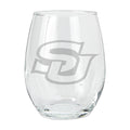 15oz Etched Stemless Tumbler | Southern University Jaguars COL, CurrentProduct, Drinkware_category_All, Southern University Jaguars, SU  $12.49