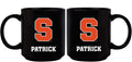 11oz Black Personalized Ceramic Mug | Syracuse University COL, CurrentProduct, Custom Drinkware, Drinkware_category_All, Gift Ideas, Personalization, Personalized_Personalized, SYR, Syracuse Orange 194207373699 $20.11