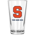 17oz Personalized Pint Glass | Syracuse Orange