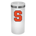 12oz White Slim Can Holder | Syracuse Orange