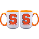 15oz Inner Color Personalized Ceramic Mug | Syracuse Orange 2790PER, COL, CurrentProduct, Drinkware_category_All, Personalized_Personalized, SYR, Syracuse Orange  $27.99