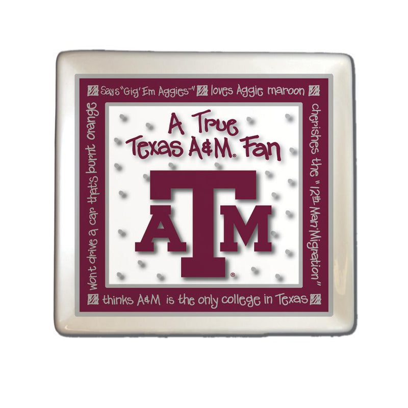 True Fan Square Plate - Texas A&M University
COL, OldProduct, TAM, Texas A&M Aggies
The Memory Company