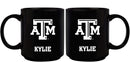 11oz Black Personalized Ceramic Mug - Texas A&M COL, CurrentProduct, Custom Drinkware, Drinkware_category_All, Gift Ideas, Personalization, Personalized_Personalized, TAM, Texas A&M Aggies 194207373682 $20.11