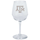 12.75oz Stemmed Wine Glass | Texas A&M Aggies COL, CurrentProduct, Drinkware_category_All, TAM, Texas A&M Aggies  $13.99