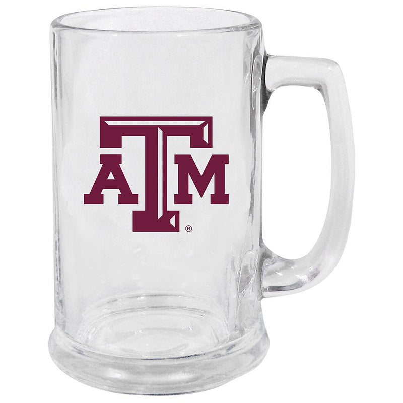 15oz Decal Glass Stein TX A&M COL, OldProduct, TAM, Texas A&M Aggies 888966769939 $13