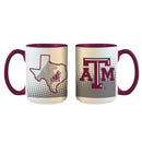 15OZ MUG I/C SOM TEXAS A & M COL, OldProduct, TAM, Texas A&M Aggies 888966460812 $14