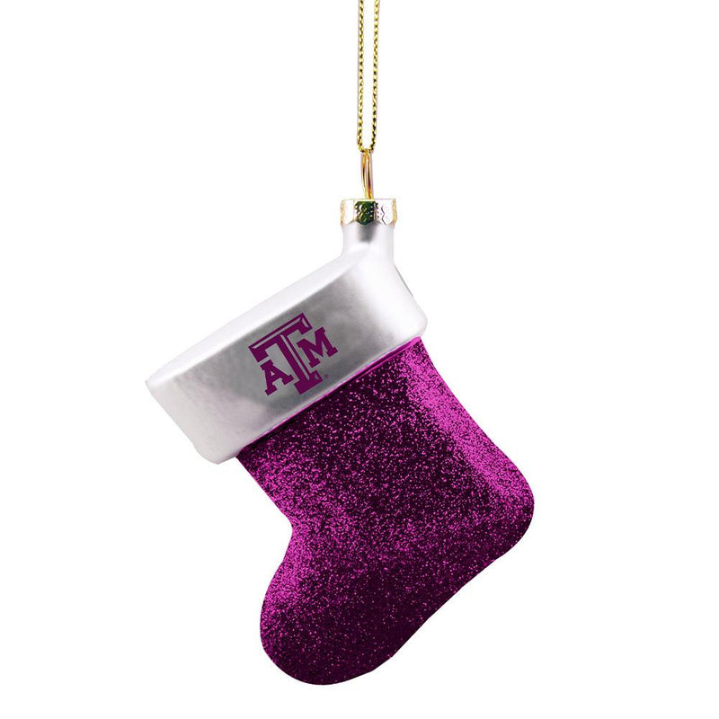 Blwn Glss Stocking Ornament  Texas A&M
COL, CurrentProduct, Holiday_category_All, Holiday_category_Ornaments, TAM, Texas A&M Aggies
The Memory Company