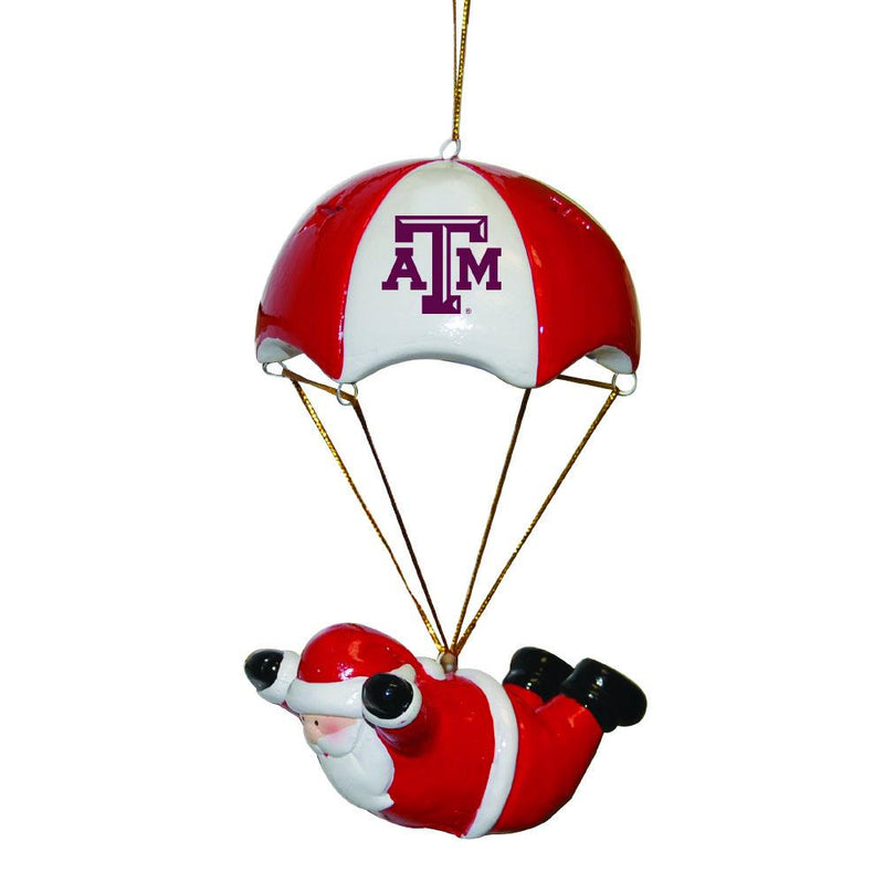Skydiving Santa Ornament  Texas A&M
COL, CurrentProduct, Holiday_category_All, Holiday_category_Ornaments, TAM, Texas A&M Aggies
The Memory Company