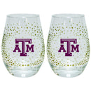 2 Pack Glitter Stemless Wine Tumbler | TEXAS A & M
COL, OldProduct, TAM, Texas A&M Aggies
The Memory Company