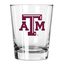 15oz Glass Tumbler TEXAS A & M COL, CurrentProduct, Drinkware_category_All, TAM, Texas A&M Aggies 888966938199 $11