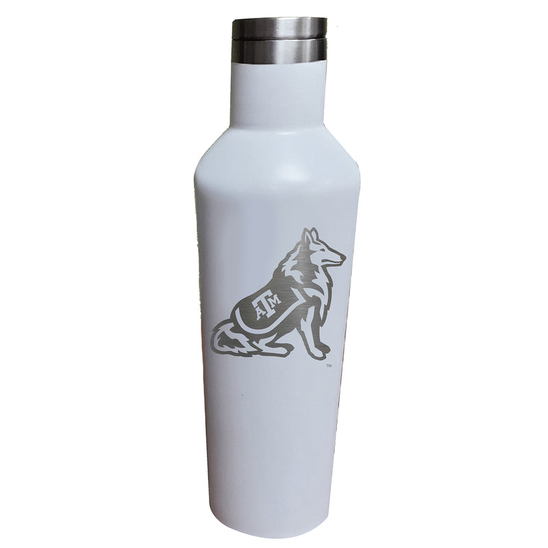 17oz White Etched Infinity Bottle | Texas A&M Aggies