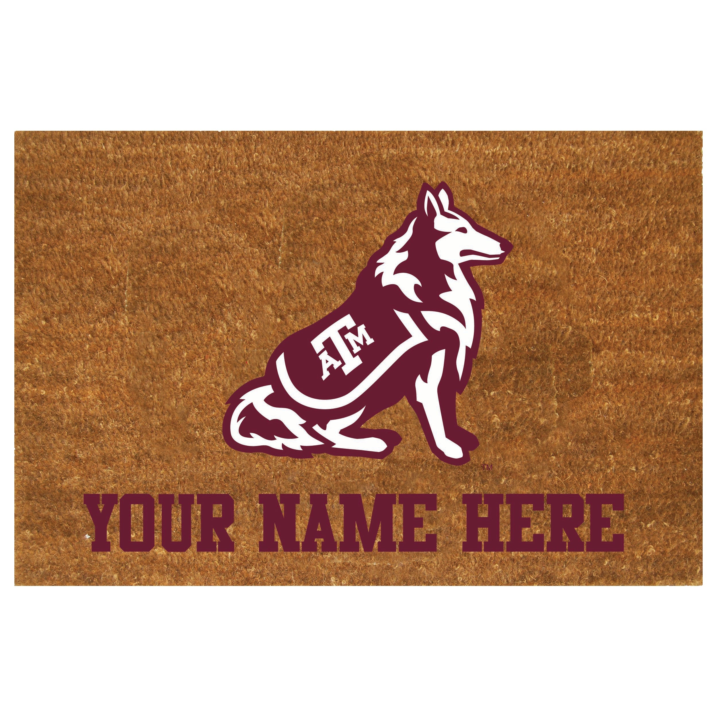 Personalized Doormat | Texas A&M Aggies