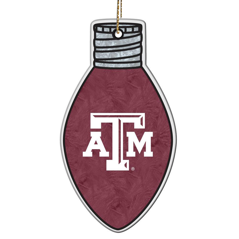 Art Glass Light Bulb Ornament | Texas A&M University
COL, OldProduct, TAM, Texas A&M Aggies
The Memory Company