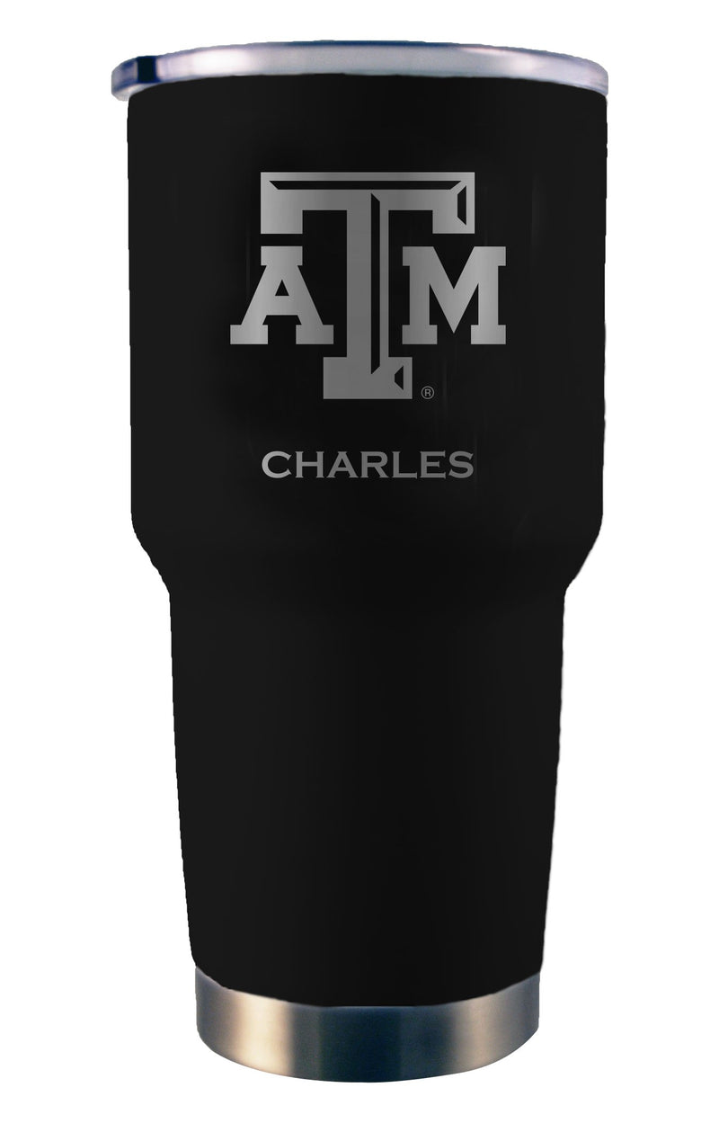 College 30oz Black Personalized Stainless-Steel Tumbler - Texas A&M
COL, CurrentProduct, Drinkware_category_All, Personalized_Personalized, TAM, Texas A&M Aggies
The Memory Company