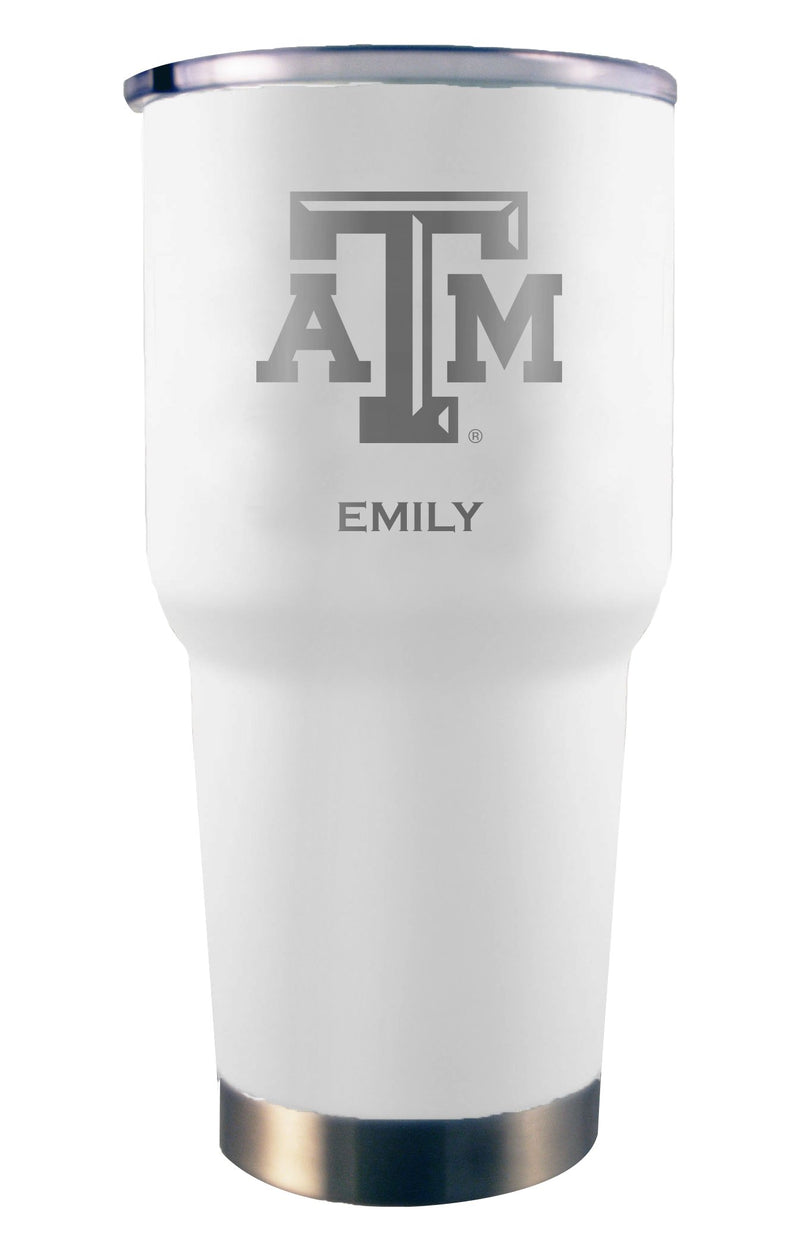 30oz White Personalized Stainless Steel Tumbler | Texas A&M
COL, CurrentProduct, Drinkware_category_All, Personalized_Personalized, TAM, Texas A&M Aggies
The Memory Company