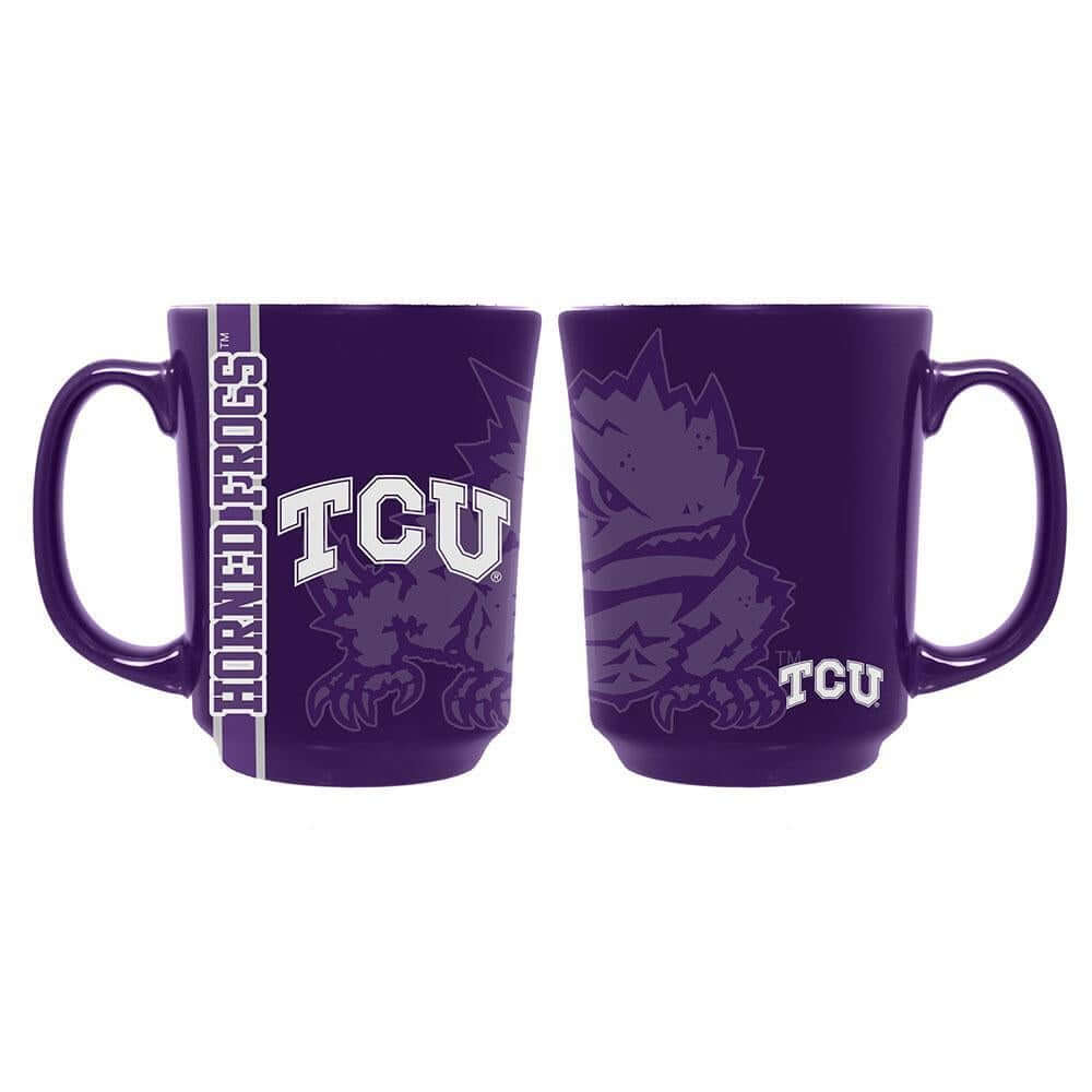 11oz Reflective Mug | Texas Christian University Coffee Mug, COL, CurrentProduct, Drinkware_category_All, Mug, Mugs, Reflective Mug, TCU, Texas Christian University Horned Frogs 687746082943 $14.99