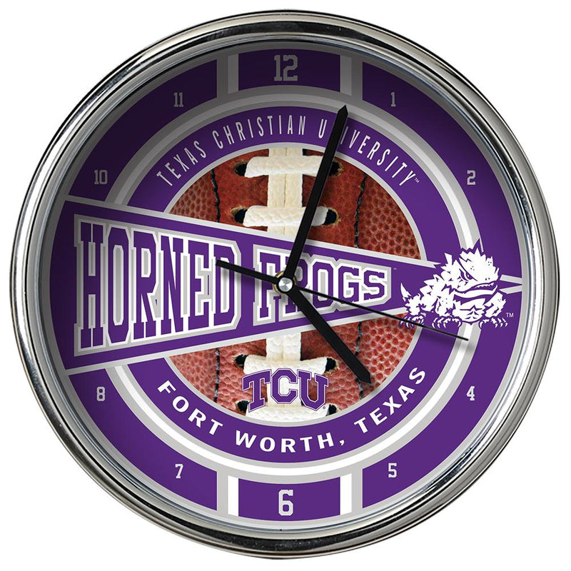 Chrome Clock | Texas Christian University
COL, OldProduct, TCU, Texas Christian University Horned Frogs
The Memory Company