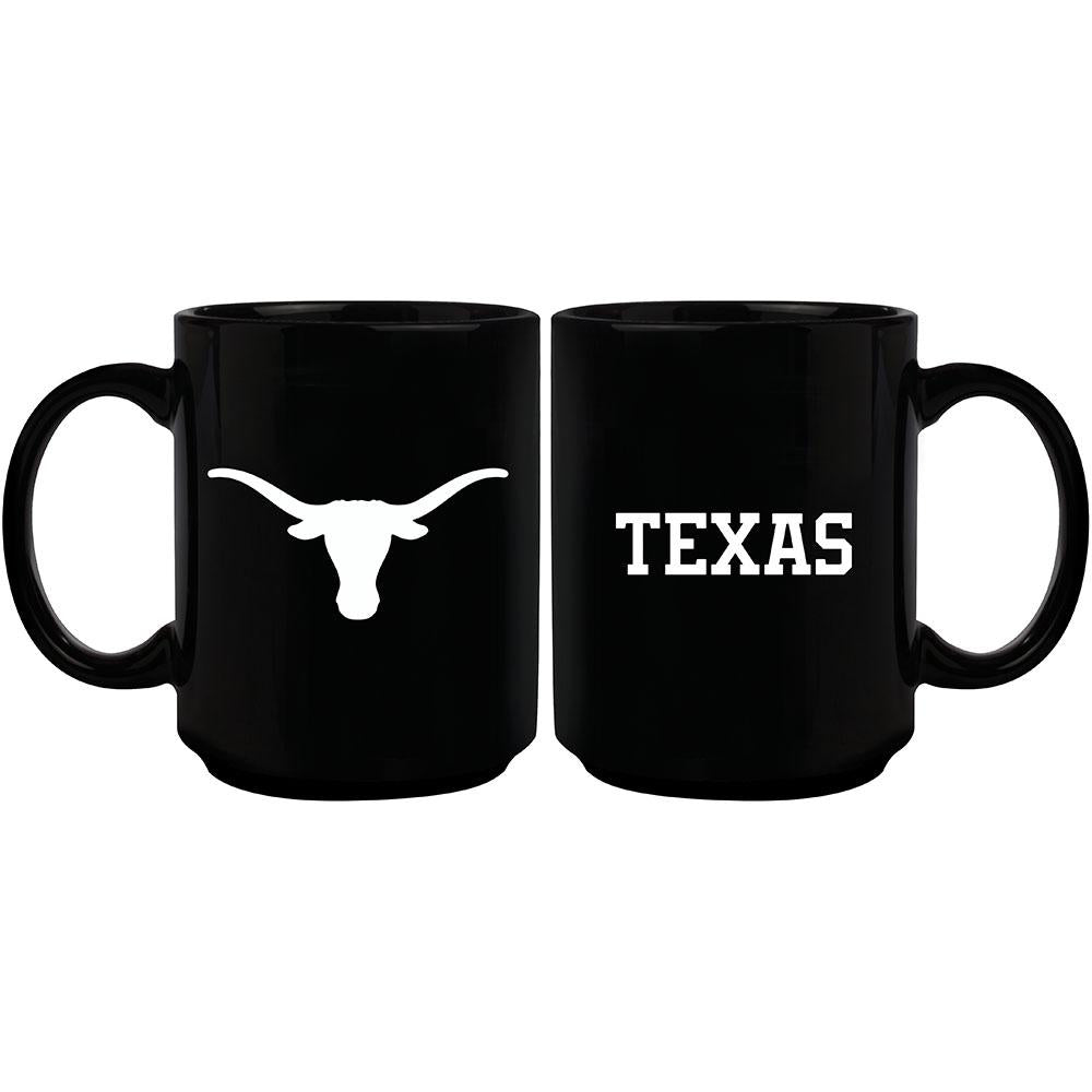 15oz Black Mug Basic | Texas at Austin, University COL, CurrentProduct, Drinkware_category_All, TEX, Texas Longhorns 687746961712 $15.49
