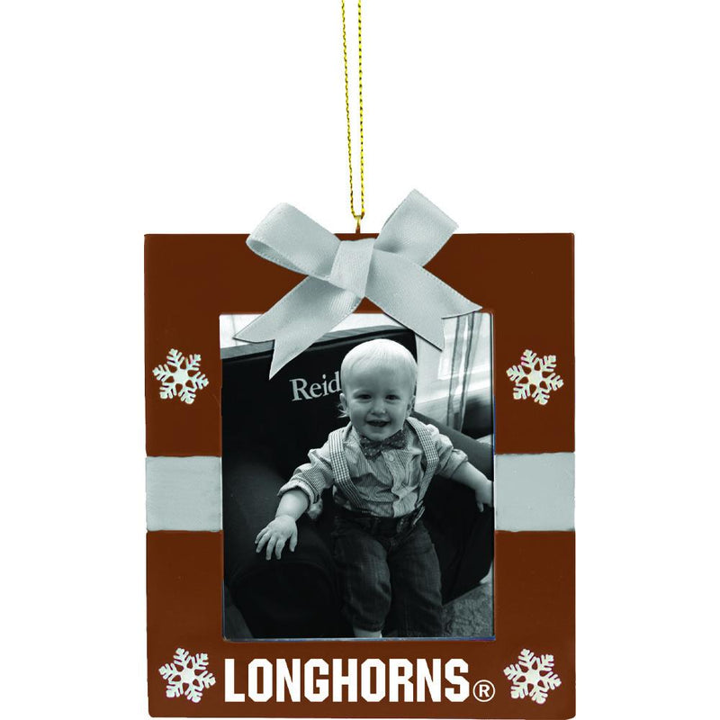 Present Frame Ornament | Texas at Austin, University
COL, OldProduct, TEX, Texas Longhorns
The Memory Company