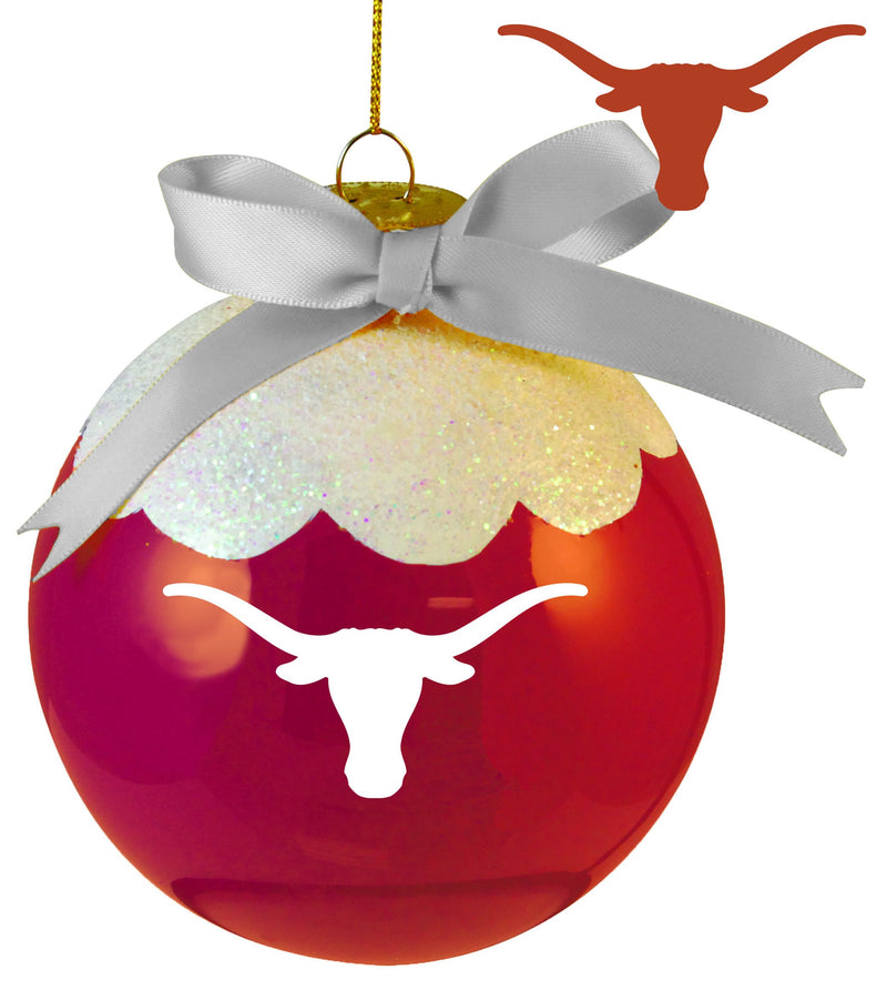 Glass Ball Ornament | Texas at Austin, University
COL, OldProduct, TEX, Texas Longhorns
The Memory Company