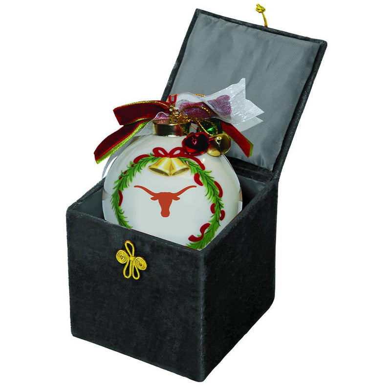 Ceramic Ball Ornament w/Box | Texas at Austin, University
COL, CurrentProduct, Holiday_category_All, Holiday_category_Ornaments, TEX, Texas Longhorns
The Memory Company