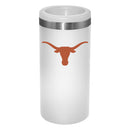 12oz White Slim Can Holder | Texas Longhorns