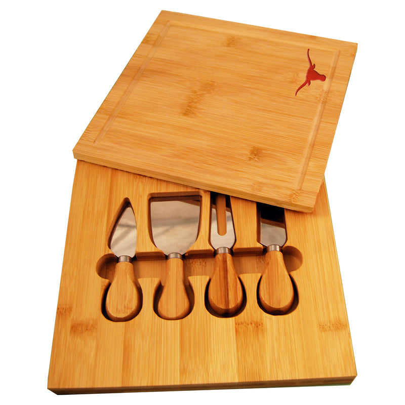 Bamboo Cutting Board with Utensils | Texas at Austin, University
2785, COL, CurrentProduct, Home&Office_category_All, Home&Office_category_Kitchen, TEX, Texas Longhorns
The Memory Company