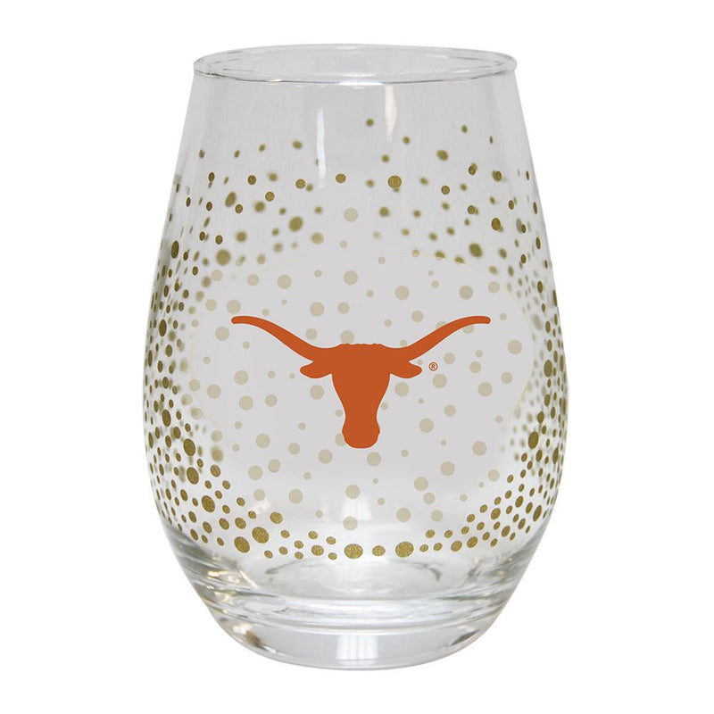 15 oz Glitr Stmless Wn Gls U | Texas at Austin, University COL, OldProduct, TEX, Texas Longhorns 888966959415 $14