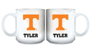 11oz White Personalized Ceramic Mug | Tennessee Knoxville University COL, CurrentProduct, Custom Drinkware, Drinkware_category_All, Gift Ideas, Personalization, Personalized_Personalized, Tennessee Vols, TN 194207465257 $20.11