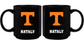 11oz Black Personalized Ceramic Mug | Tennessee Knoxville University COL, CurrentProduct, Custom Drinkware, Drinkware_category_All, Gift Ideas, Personalization, Personalized_Personalized, Tennessee Vols, TN 194207373651 $20.11