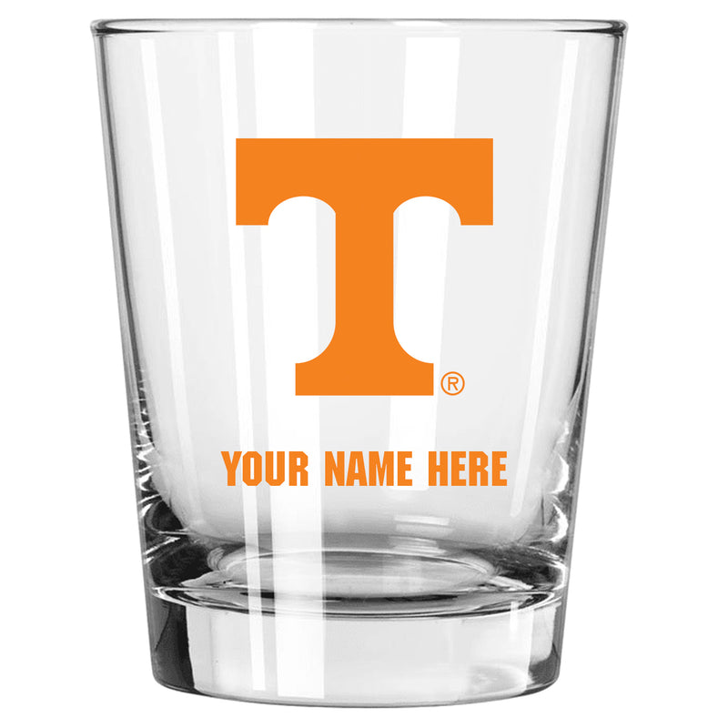 15oz Personalized Stemless Glass | Tennessee Vols
