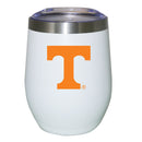 12oz White Stainless Steel Stemless Tumbler | Tennessee Vols COL, CurrentProduct, Drinkware_category_All, Tennessee Vols, TN 194207624852 $27.49