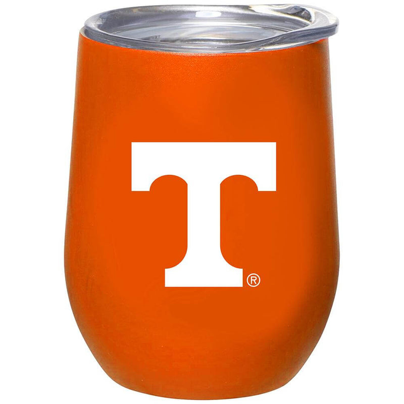 12oz Matte Stainless Steel Stemless Tumbler | Tennessee COL, CurrentProduct, Drinkware_category_All, Tennessee Vols, TN 888966600232 $32.99
