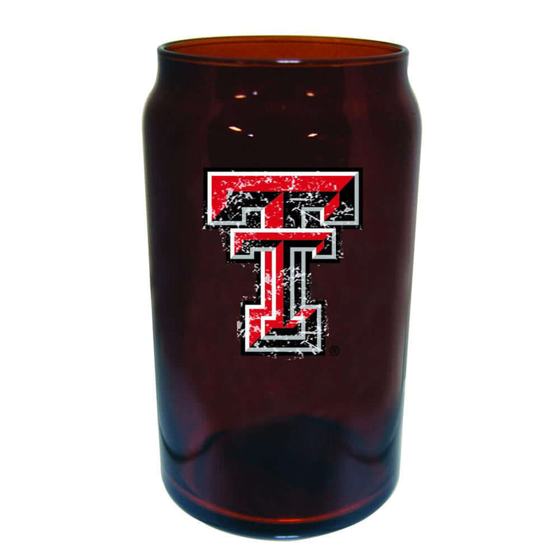 12oz Retro Dec Amber Can TX Tech COL, OldProduct, Texas Tech Red Raiders, TXT  $12