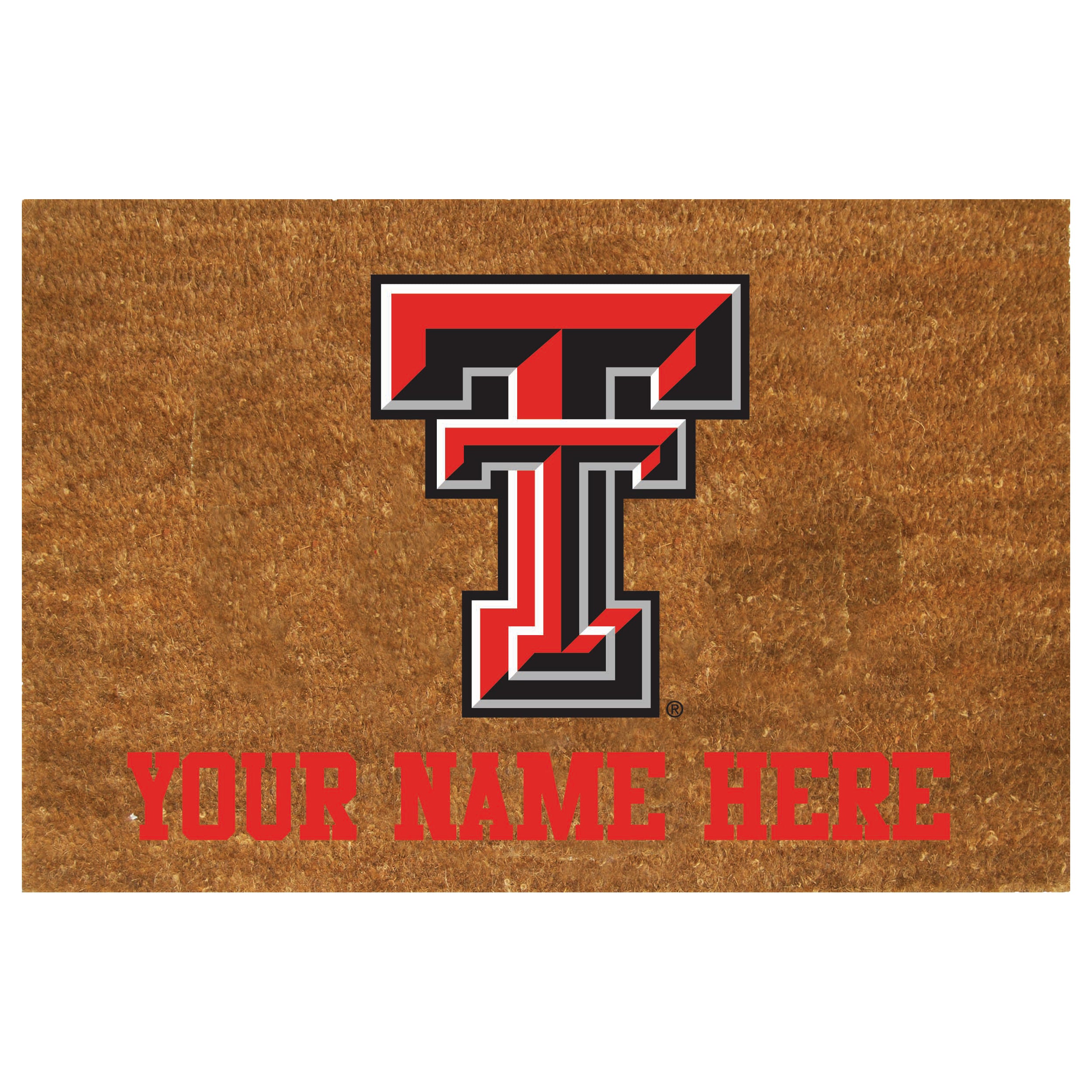 Personalized Doormat | Texas Tech Red Raiders