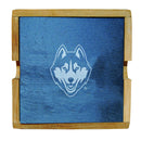 Slate Sq Coaster Set  UNIV OF CONN
COL, Connecticut Huskies, CurrentProduct, Home&Office_category_All, UCN
The Memory Company