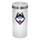 12oz White Slim Can Holder | Connecticut Huskies