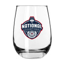15oz Direct Print Stemless Wine Glass  | UConn Huskies 2023 Men's Basketball Champion