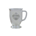 16oz Etched Cafe Glass  | UConn Huskies 2023 Men's Basketball Champion