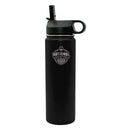 22oz Stainless Steel Black Water Bottle  | UConn Huskies 2023 Men's Basketball Champion