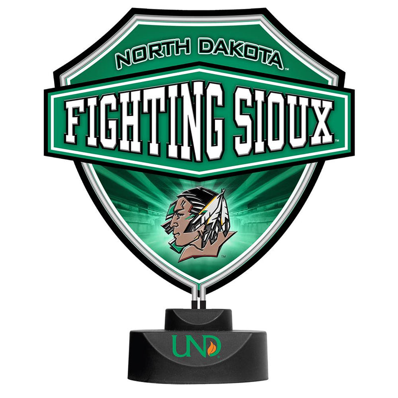Neon Shield Table Lamp - University of North Dakota
COL, OldProduct, UND
The Memory Company